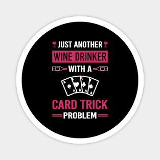 Wine Drinker Card Manipulation Trick Tricks Magnet